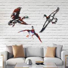 Mallard Duck Wall Art – 3 Pcs Rustic Metal Wall Decor, Vintage Hanging Duck Art