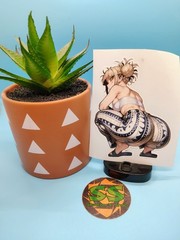 (4.5 Inches) Himiko Toga (Thicc #2) – Water-Resistant Vinyl Sticker
