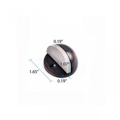 Door Stopper Oil Rubbed Bronze Adjustable Height Floor Mount Door Stopper