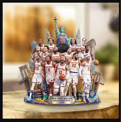 NYKnicks—The Champions 2026 Custom Shape Acrylic Plaque3