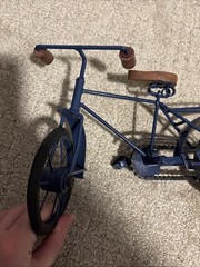 Bicycle Wood Metal Handcrafted Tabletop Display Fun Collectible