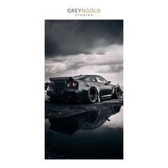 Nissan GTR R-35 Black Car Poster Wall Art Print pick size A4/A3/A2/90x60cm