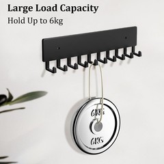 2 Pack 14 Inch Key Holder Wall Mount, 10 Hooks, Key Rack Organizer, Entryway
