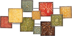 Bijou Wall Sculpture, 21H X 42W, Multi