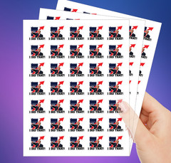 100 PCs «I did that» Trump Sticker Pack – Trump Meme – Trump Decals – 1.2 x 1″