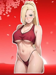 Anime Waifu Naruto Ino Yamanaka 6″ Vinyl Sticker