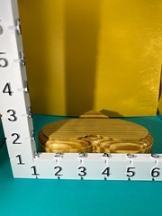 5.5in Wide Wooden Picture Stand Heart Shaped