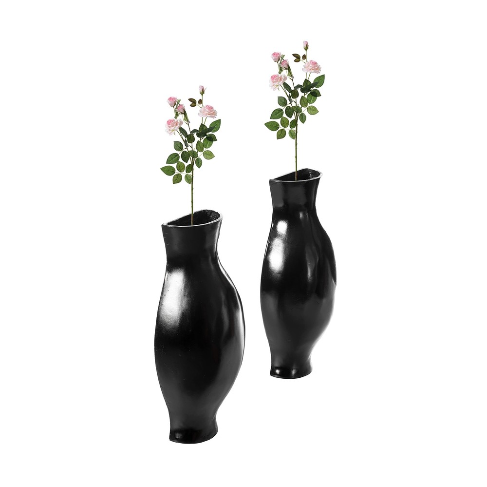 Tall Narrow Vase, Sleek Split Vase, Modern Floor Vase, Decorative Gift, Vase …