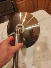 Simplehuman 8” Round LED Sensor Mirror with Magnification Silver