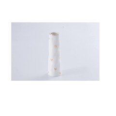 HRT010G White Bud Vase Porcelain Home Decor 5.5 Inch Height