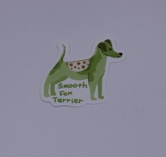 Smooth Fox Terrier Dog Sticker Cute Animal Art Decal Vinyl Novelty Souvenir Tc9