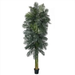 10’ Artificial Tropical Triple Golden Cane Palm Tree (Real Touch). Retail $369