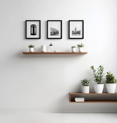 8×10 Picture Frame Set of 3, Solid Wood Picture Frames With Plexiglass, Displ…