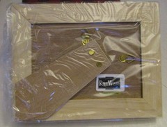 RARE WOODS Picture Frame ~ Eggshell ~ 3.5 x 5