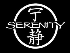 SERENITY Title Firefly Vinyl Decal Car Window Wall Sticker CHOOSE SIZE COLOR