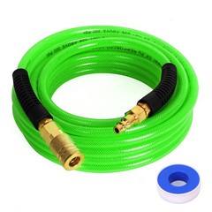 Fypower Air Compressor Hose 1/4 Inch X 25 Feet Reinforced Polyurethane Pu Air