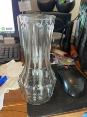 Vase 7 1/4X 2 /2X 1/4