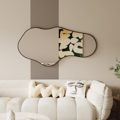 Evoralis Asymmetrical Wall Mirrors -2855 Irregular Decorative Aluminum Alloy