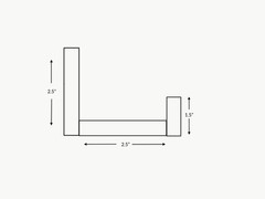 Solid Maple Floating Picture Ledge Shelf