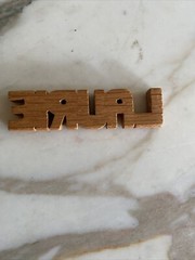 Wood Carving Sculpture LAURIE Name Personalized Novelty