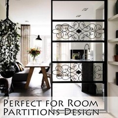 Wrought Iron Wall Art Decor for Living Room and Bedroom Medallion 32″ x 12″