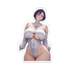 Cute Waifu Anime Sticker (FreeShipping$20+) Hot Ecchi Oppai Iroke