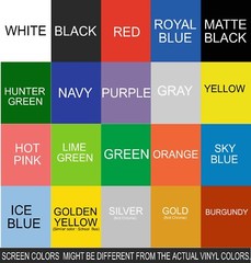 BFGoodrich DECALS BF Goodrich TIRES VINYL STICKERS 1 SET OF 2