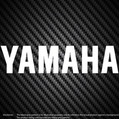 2x Yamaha Logo 15″ Vinyl Decal Sticker Window Racing Motorcycle MX Off Road ATV