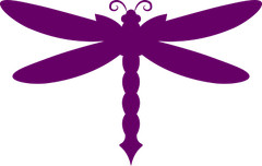 Dragonfly Vinyl Art Decal Sticker Car Truck RV Door Window Wall Laptop Tablet