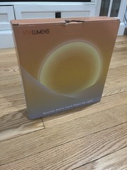 Vivilumens Sunrise Wake-Up Light Alarm White Noise Machine w USB Phone Charging
