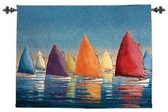 Flying Colors Fine Art Tapestry Home Decor Woven Fine Cotton