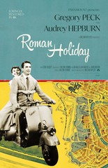 AA3632 Roman Holiday Film By William Wyler 1953 Vintage Movie Poster 11×17