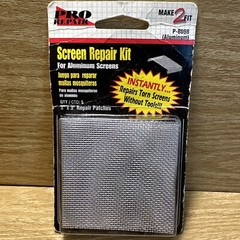 Screen Repair Patch (5 Count) 3×3 Inches Pro Repair Aluminum Square Window Door