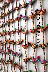 Traditional Tota Bird Door Hanging Mobile String Decoration Ornaments 12pc India