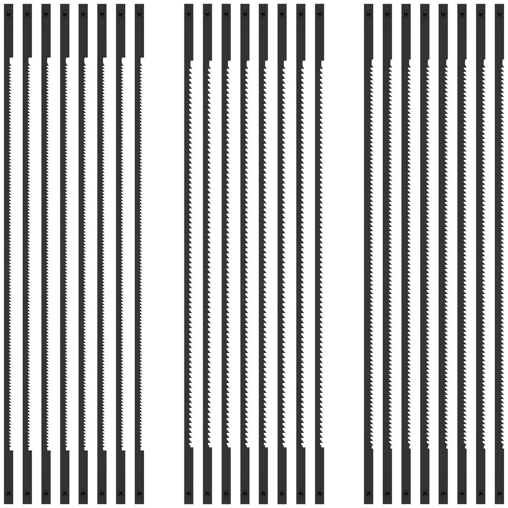 24Pcs Coping Saw Blades Set, 6-1/2-Inch Long Between Pins, Sturdy Wood Cuttin…