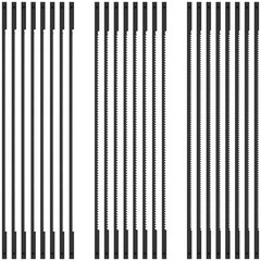 24Pcs Coping Saw Blades Set, 6-1/2-Inch Long Between Pins, Sturdy Wood Cuttin…