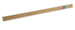 Bulletin Board Bar , 48″ Length, Aluminum Frame (Lot Of 5) Awesome Deal!
