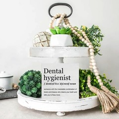 Dental Hygienist Gift Ideas Definition Art Wooden Box Dh