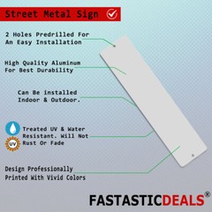 Black Aluminum Weatherproof Road Street Signs To The Trains Home Decor Wall