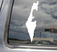 Israel Country Jerusalem Car Truck Bumper Window Vinyl Decal Sticker 07188