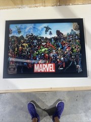 Marvel Cinematic Universe (MCU) – 3D Wall Art w/ Frame, 23″ x 31″