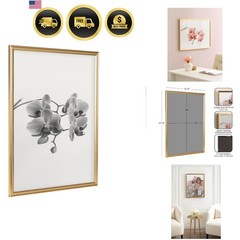 Gold Poster Frame 20×26 Gallery Wall Photo Frame for Art or Movie Posters