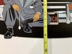 Pachuco Laser Cut Metal Sign Made In The USA On 20 Gauge Steel. 16” X 10.5”