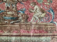 ‘Portique de Junon’ Tapestry French 42” X 56” Handwoven ~Made in France~ Large