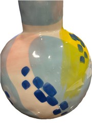 Accent Decor Exquisite June Vase, Multi Colors, Brand New