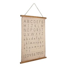 Alphabet & Numbers Wall Décor – Creative Home Decor, Kids Room Art, Educational