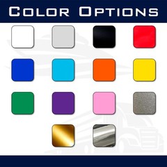 Boat Registration Numbers Vinyl Decal Sticker Set – 3″ Tall – 869