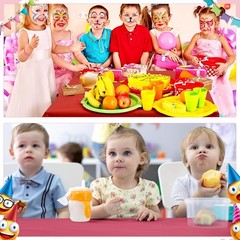 40 Pack Assorted Color Disposable Plastic Tablecloths Rectangle Bulk, 108 x 54