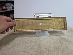 Solid Brass Door or Wall Sign Plaque 12″ X 3″ X 1/4″ PLAIN