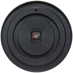 18 In. Black Office Wall Clock